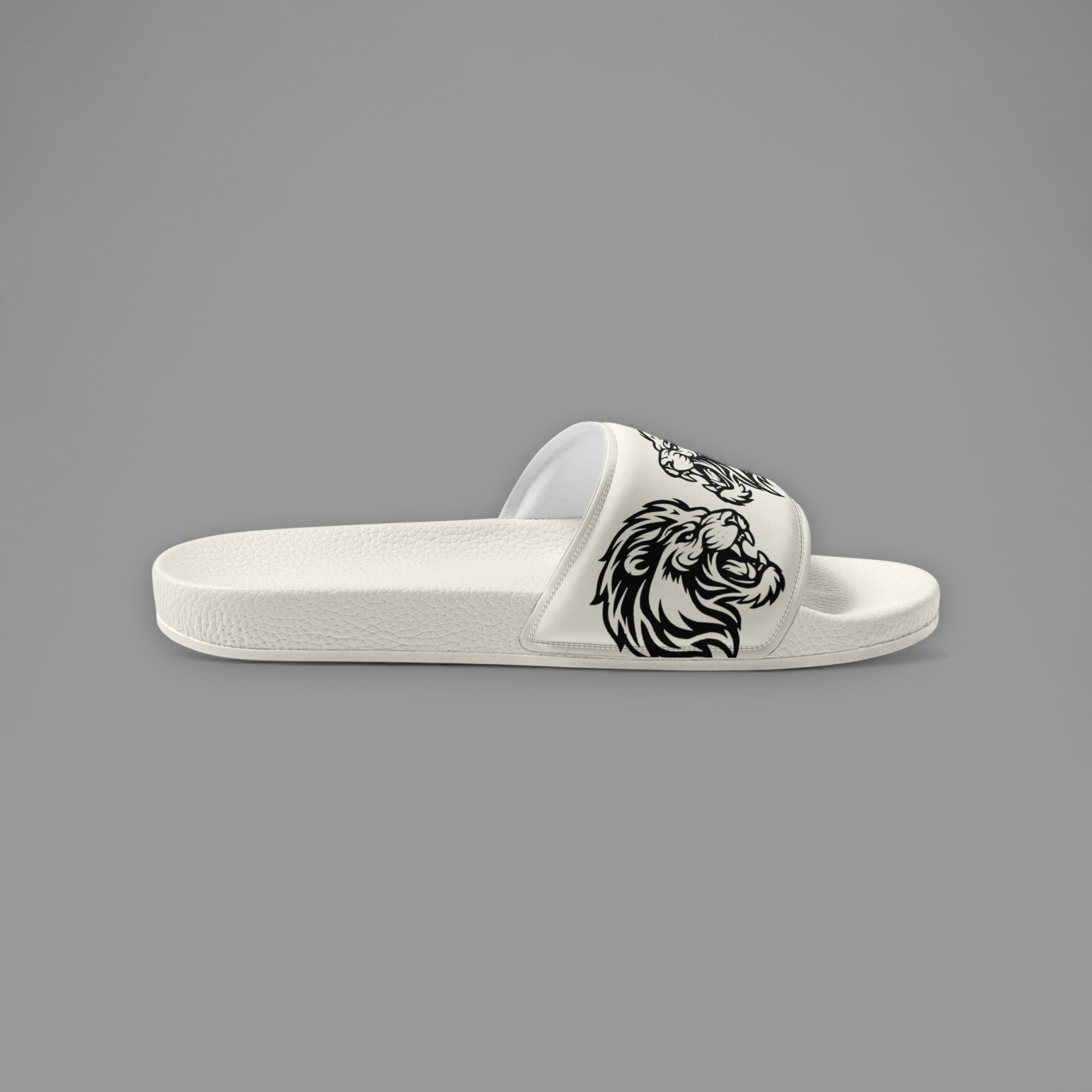 LIONS SLIP-ONS IN CREAM