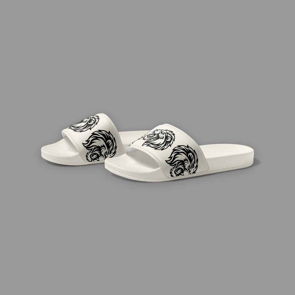 LIONS SLIP-ONS IN CREAM