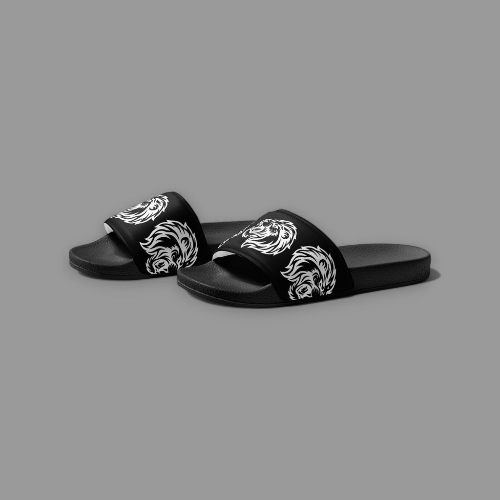 LIONS SLIP-ONS IN BLACK