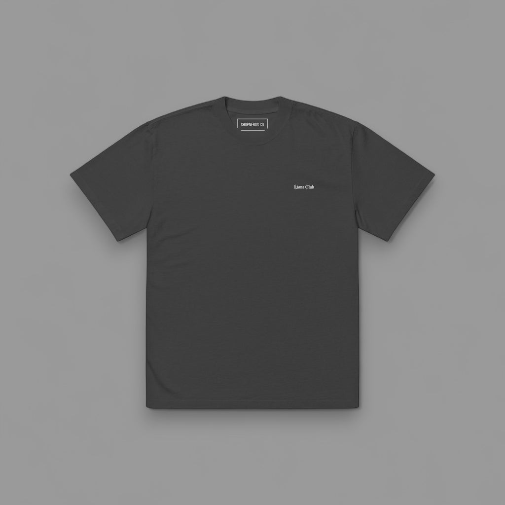 CURSED BY HATRED "PREMIUM" OVERSIZED BOX TEE IN FADED BLACK