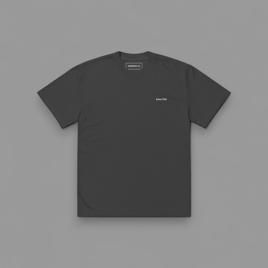 THE KING OF PIRATES "PREMIUM" OVERSIZED BOX TEE IN FADED BLACK