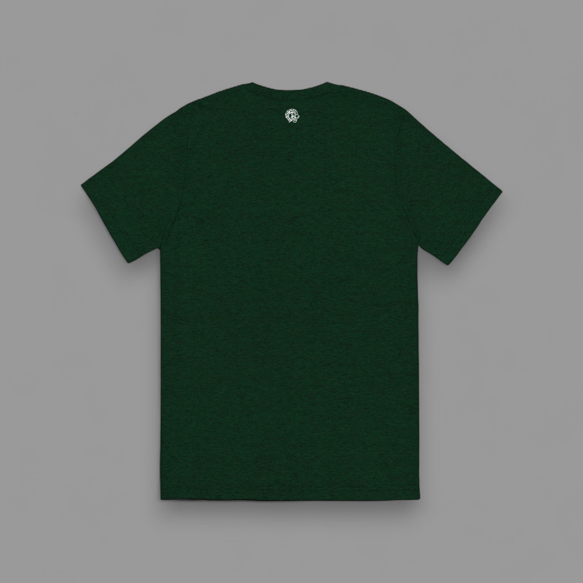 LIONS CLUB ORIGINALS "EMBROIDERED" FITTED TEE IN FOREST BLEND
