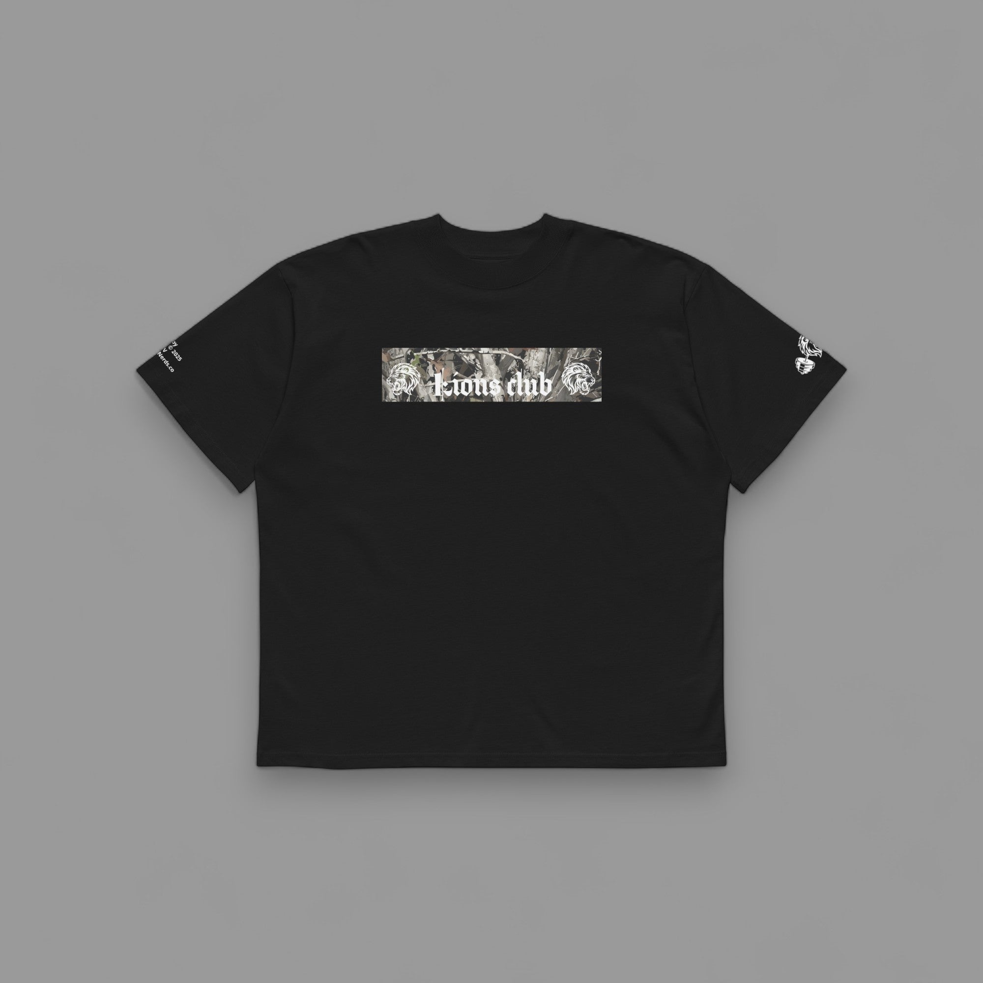 LIONS INCOGNITO OVERSIZED PUMP COVER IN BLACK