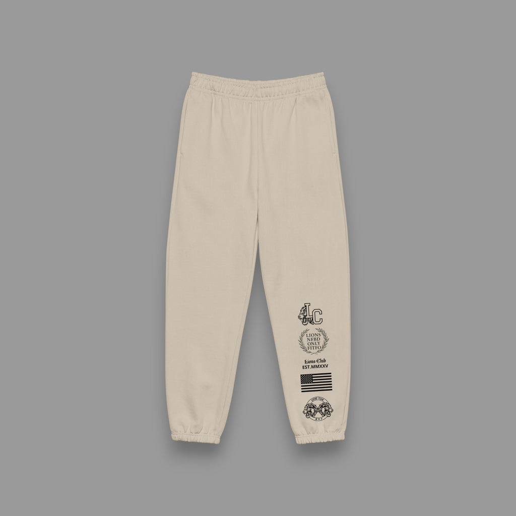 LIONS CLUB "ELITE" SWEATS IN SAND