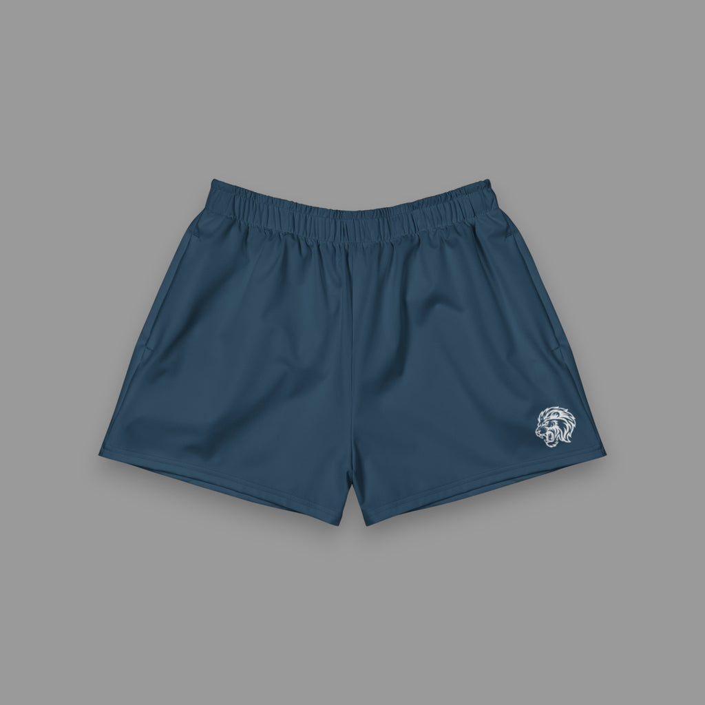 HER TRACK SHORTS IN NAVY