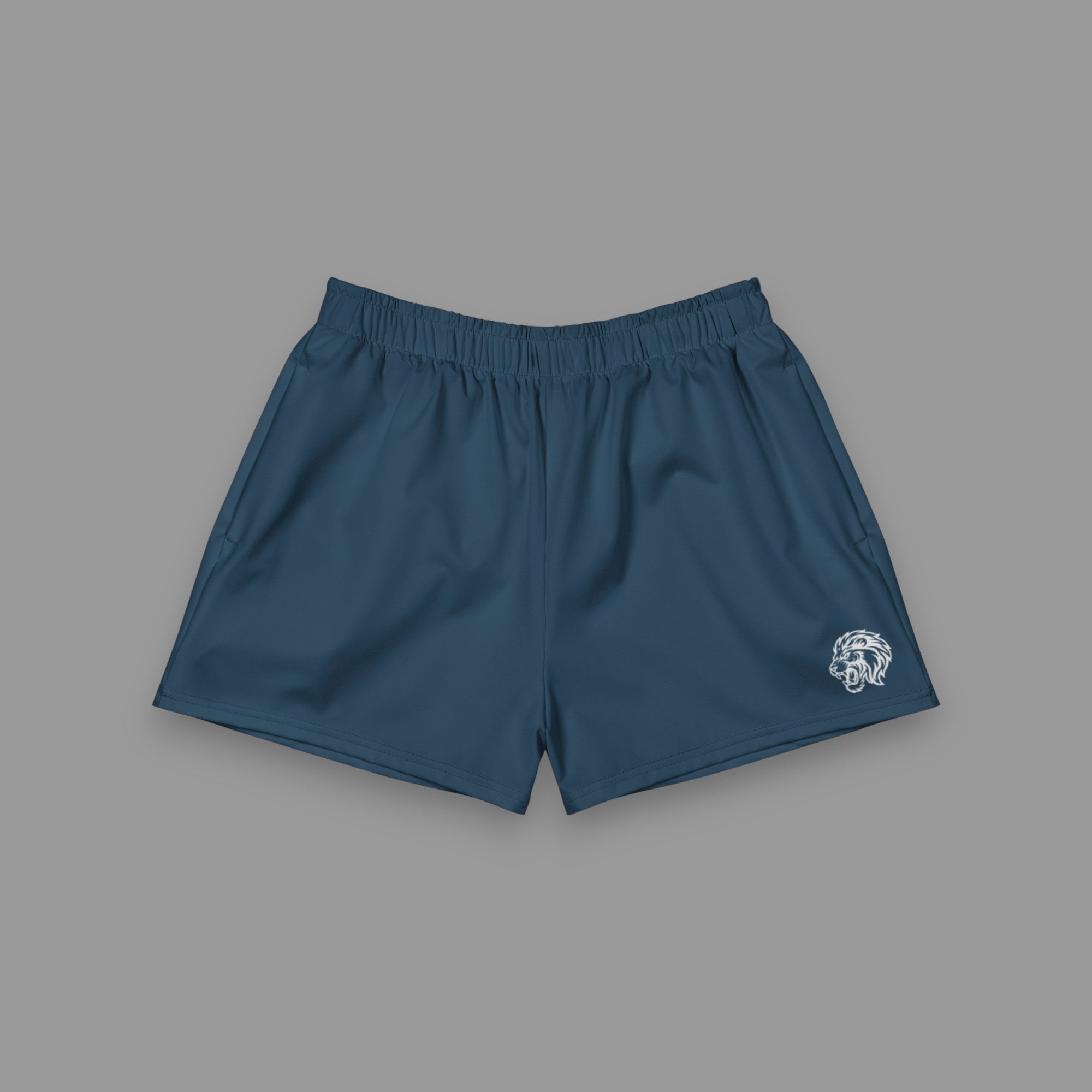 HER TRACK SHORTS IN NAVY