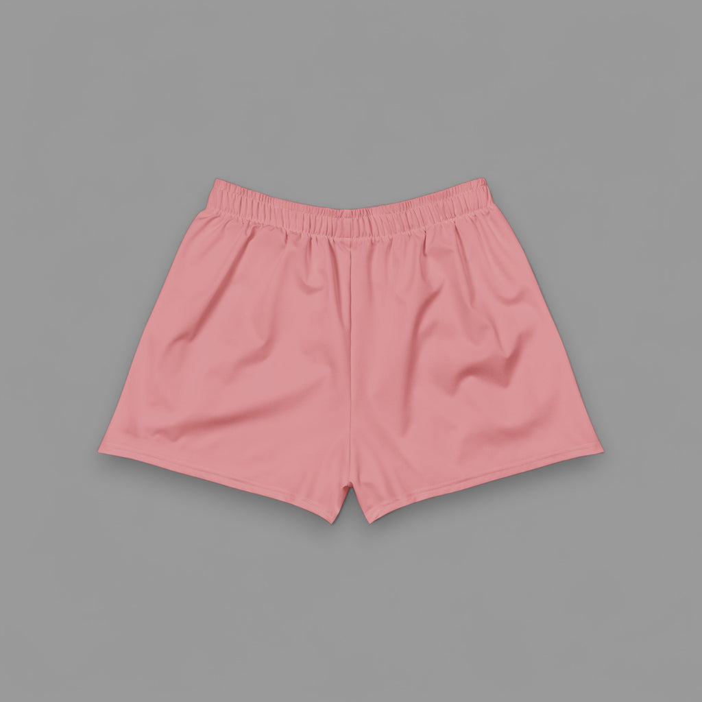 HER TRACK SHORTS IN BUBBLE GUM