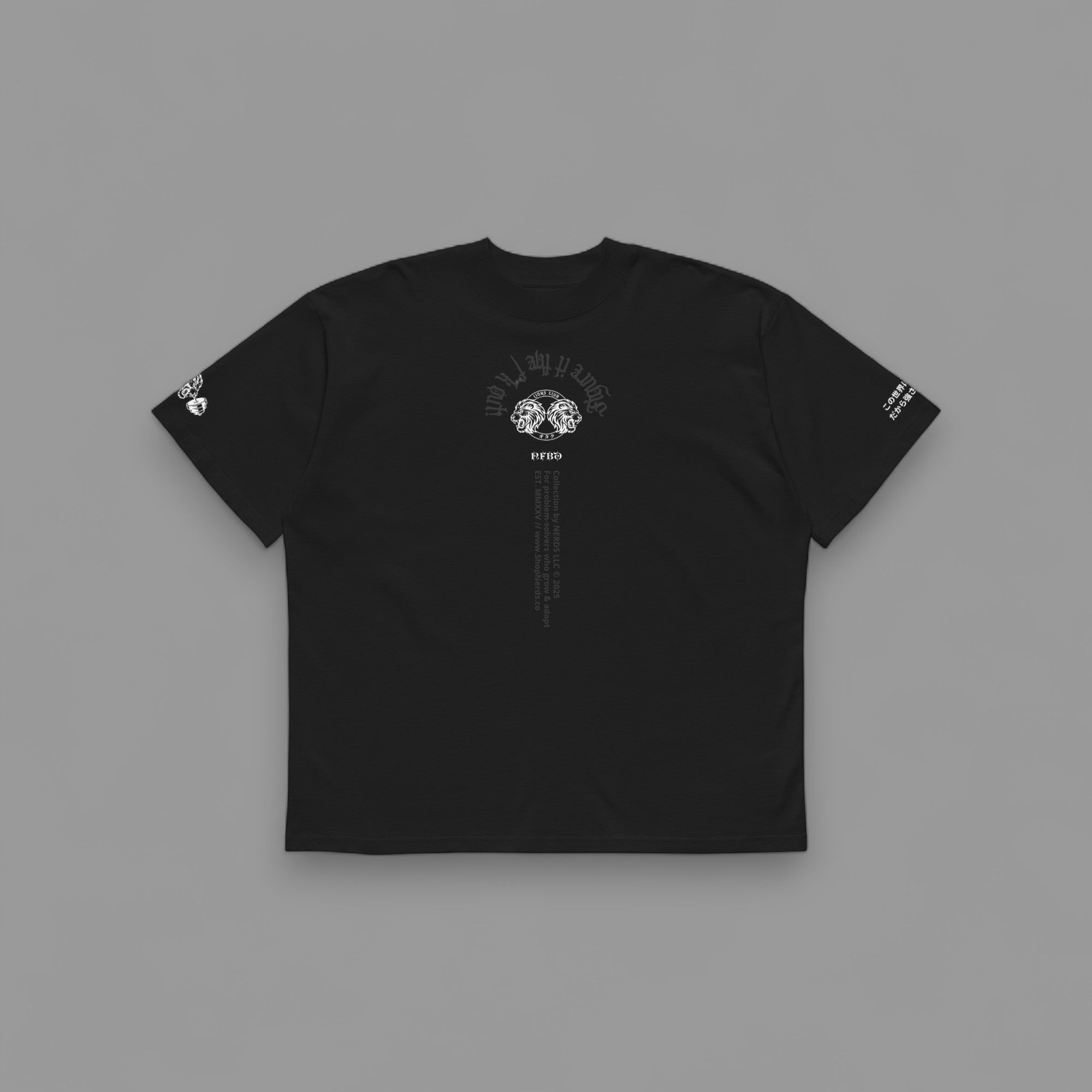 THE FEMALE TITAN "SPECIAL" UNISEX PUMP COVER IN BLACK