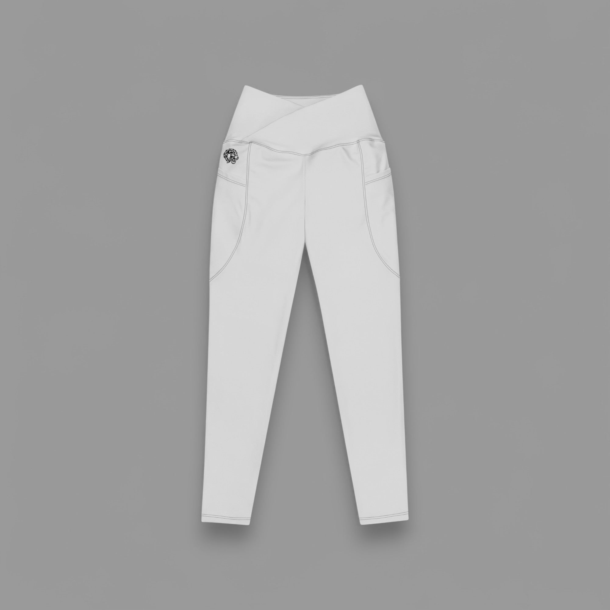 LIONESS CROSSOVER LEGGINGS IN BLANCO