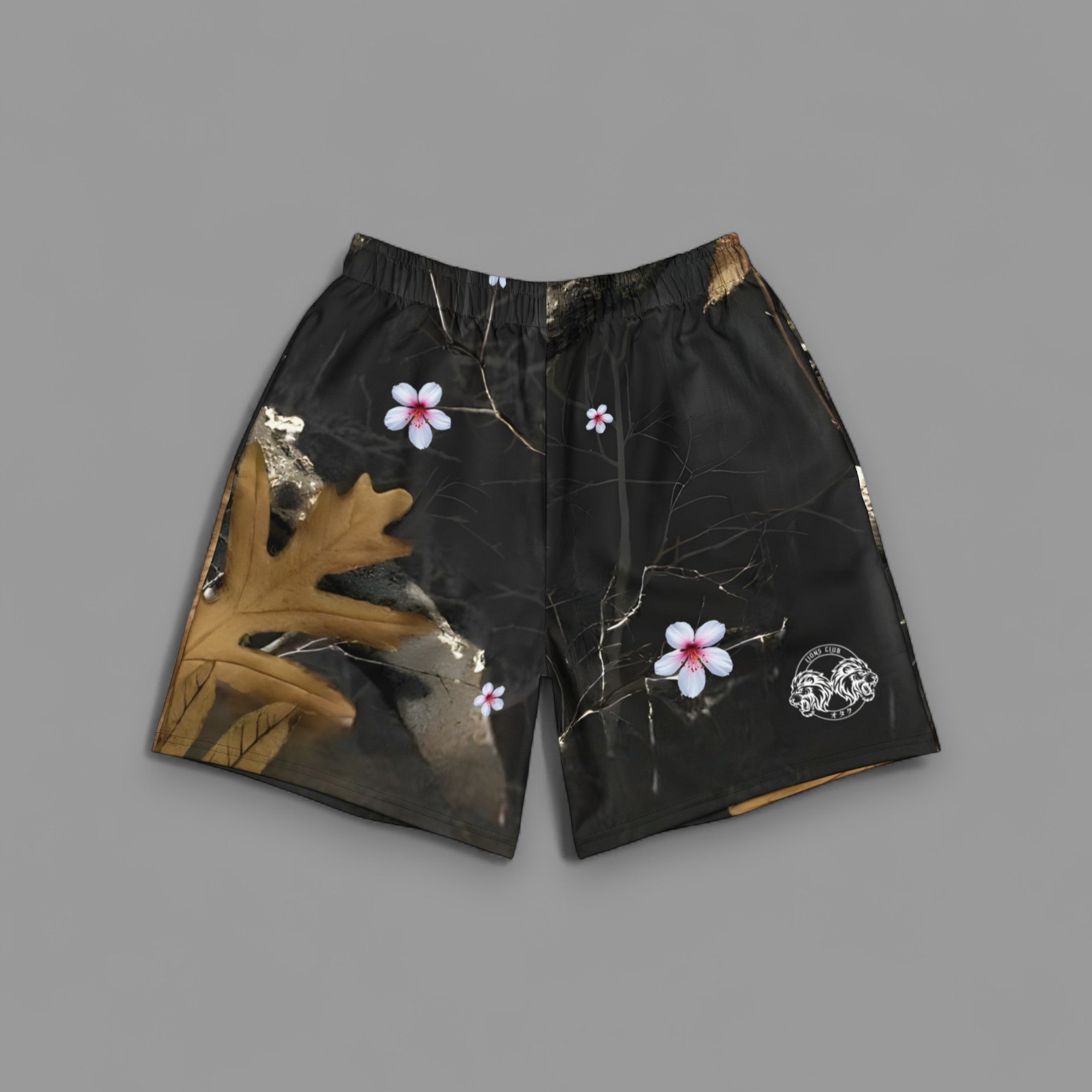 LIONS TRACK SHORTS IN RONIN BLACK