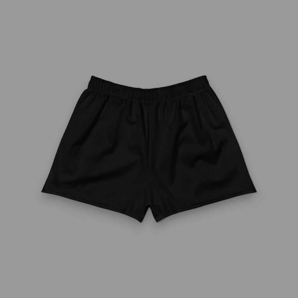 HER TRACK SHORTS IN BLACK