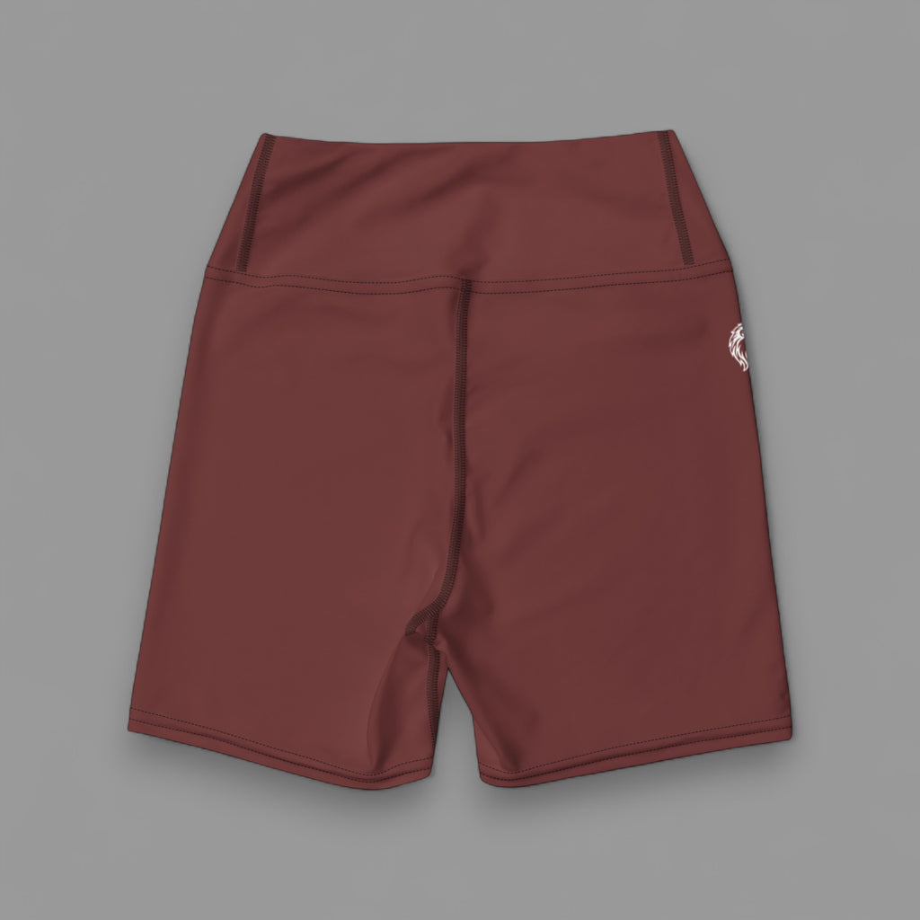 PUMP SHORTS IN BURGUNDY