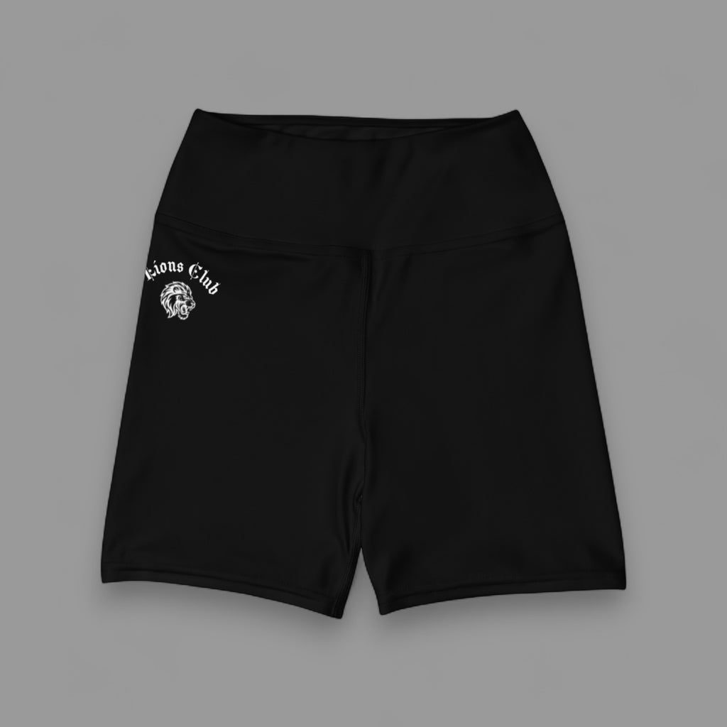 PUMP SHORTS IN OFF BLACK