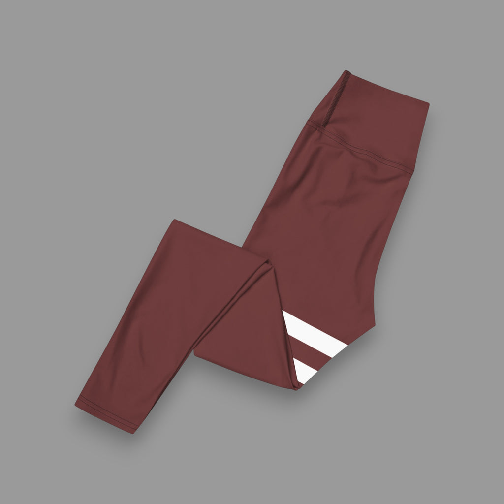 LIONESS PUMP LEGGINGS IN BURGUNDY