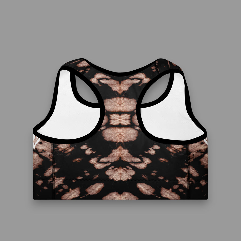 LIONESS SPORTS BRA IN BLEACHED NIGHT