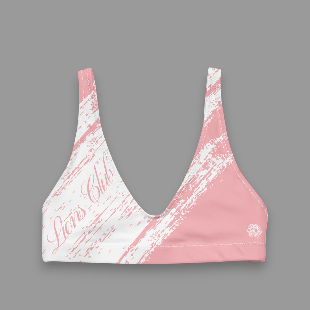 SEAMLESS SPORTS BRA IN TORN PINK