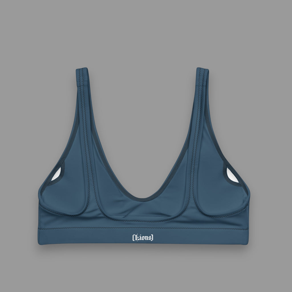 SEAMLESS SPORTS BRA IN NAVY