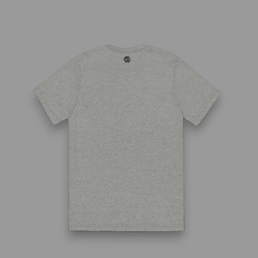 LIONS CLUB ORIGINALS "EMBROIDERED" FITTED TEE IN GREY