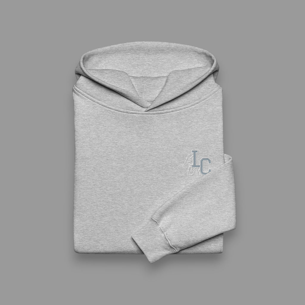 LIONS CLUB HOODIE IN GREY