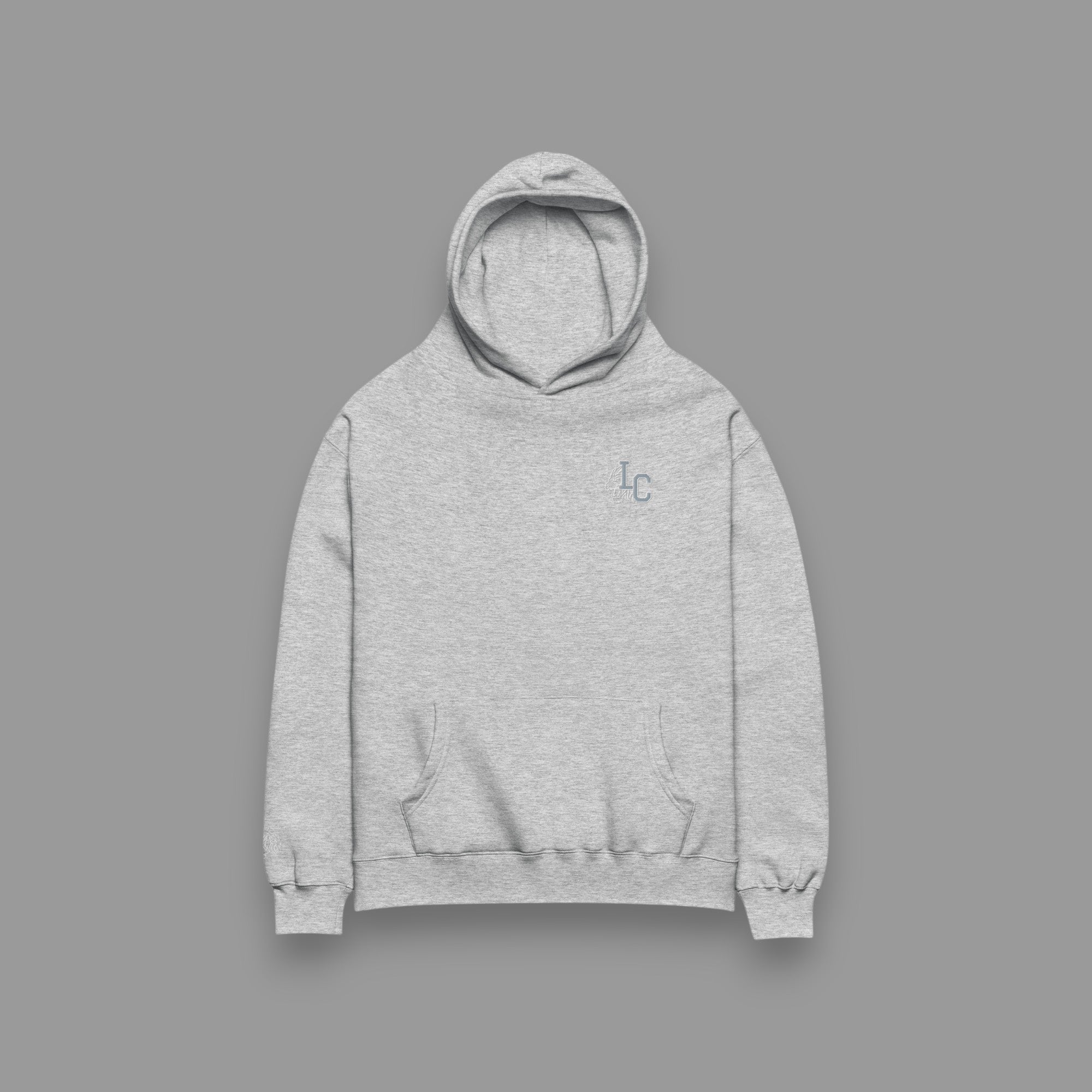 LIONS CLUB HOODIE IN GREY