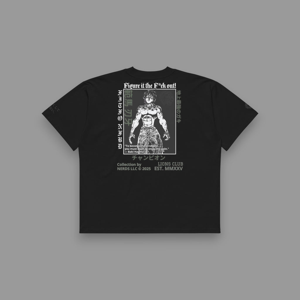 STRONGEST BOY ON EARTH "SPECIAL" UNISEX PUMP COVER IN BLACK