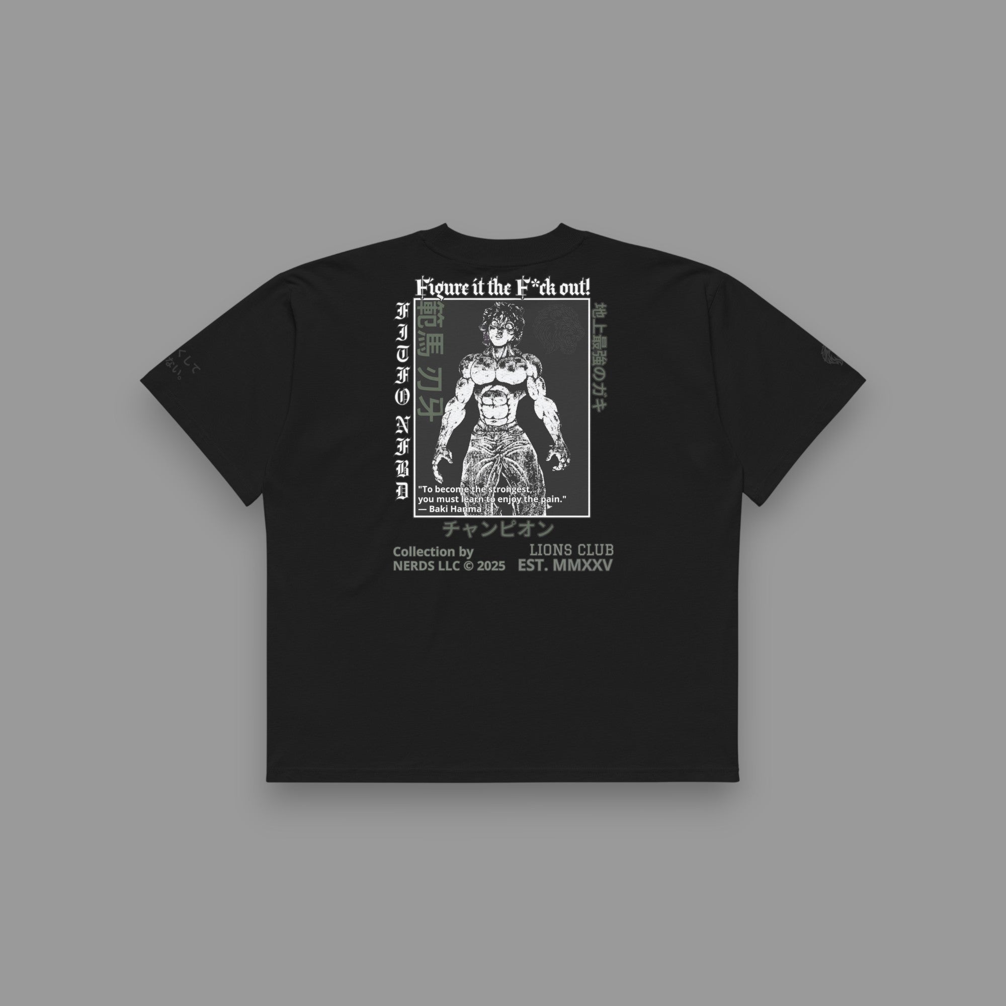 STRONGEST BOY ON EARTH "SPECIAL" UNISEX PUMP COVER IN BLACK