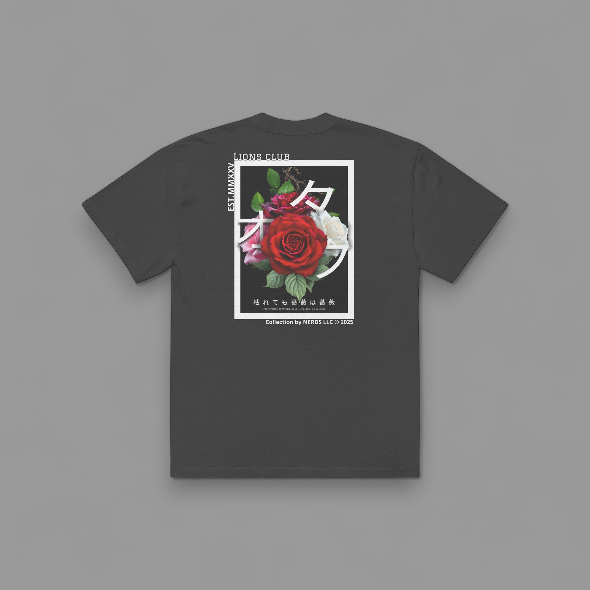 MAMAS GOT A GREEN THUMB "PREMIUM" OVERSIZED BOX TEE IN FADED BLACK