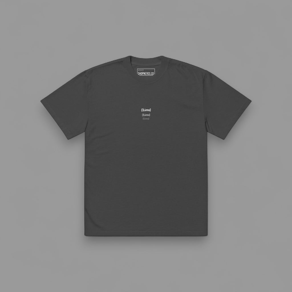 CHERRY BLOSSOM "PREMIUM" OVERSIZED BOX TEE IN FADED BLACK