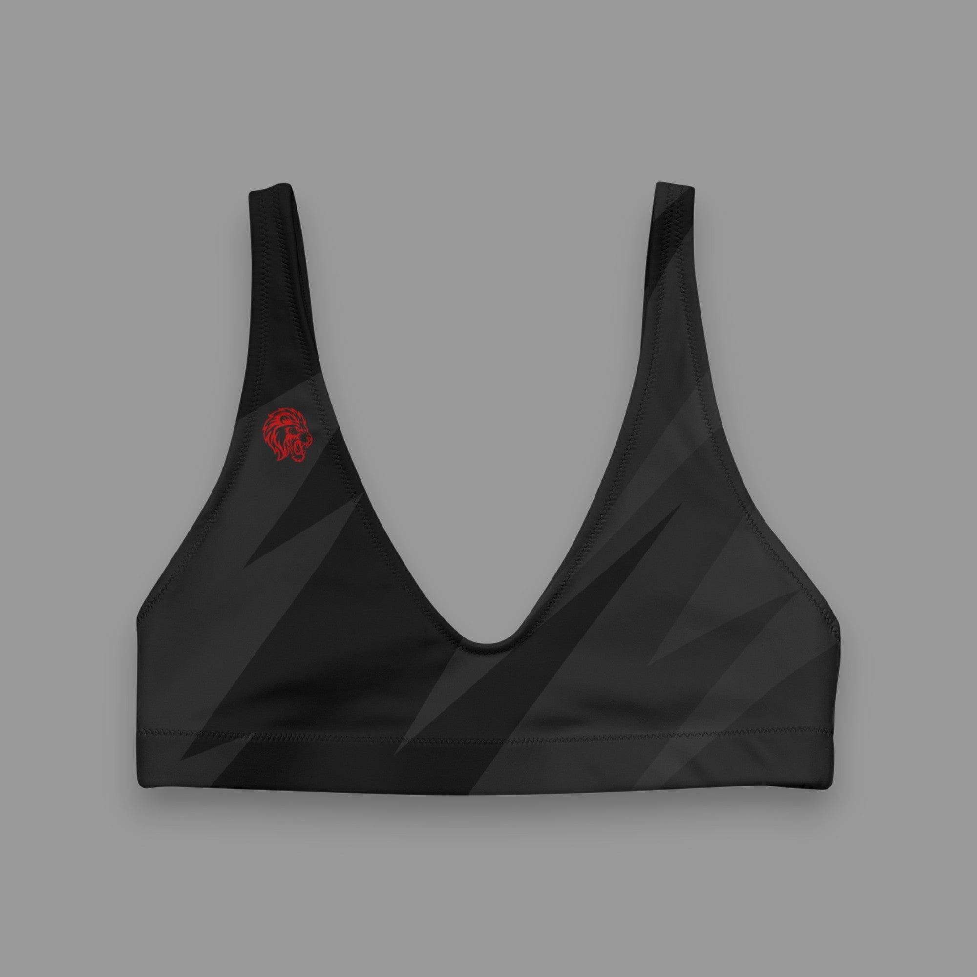 THE LIONESS "ELITE" SEAMLESS SPORTS BRA IN BLACK